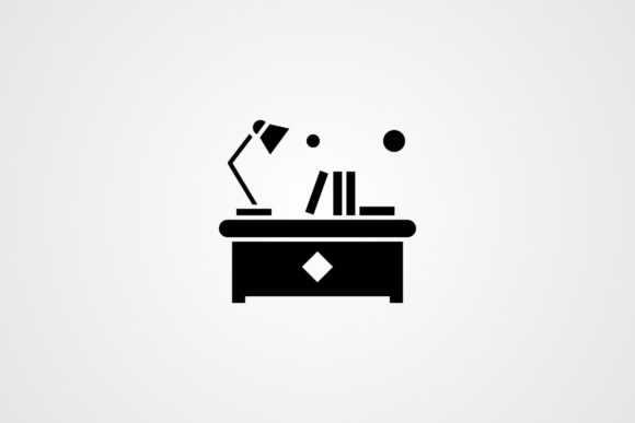 Download Vector Workplace Glyph Icon - Workplace Collection