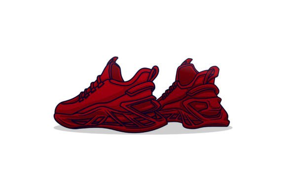 Download Red Hypebeast Sneakers Vector - Hypebeast Collection