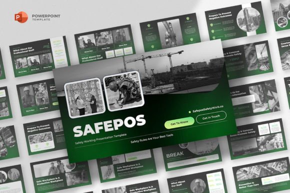 Download Workplace Safety Powerpoint Template - Workplace Collection
