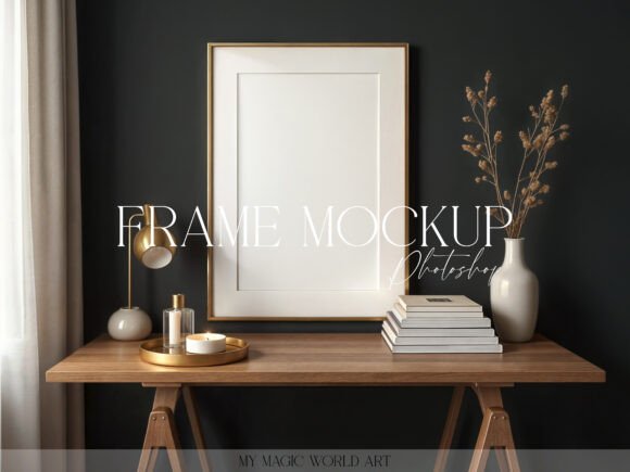 Download Mockup Frame on TheTable Workplace - Workplace Collection