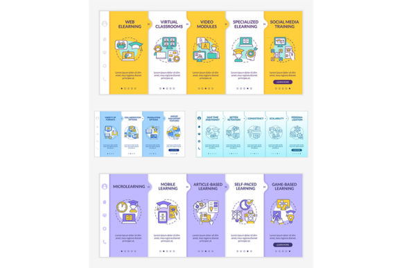 Download Elearning Types Onboarding Template Set - Elearning Collection
